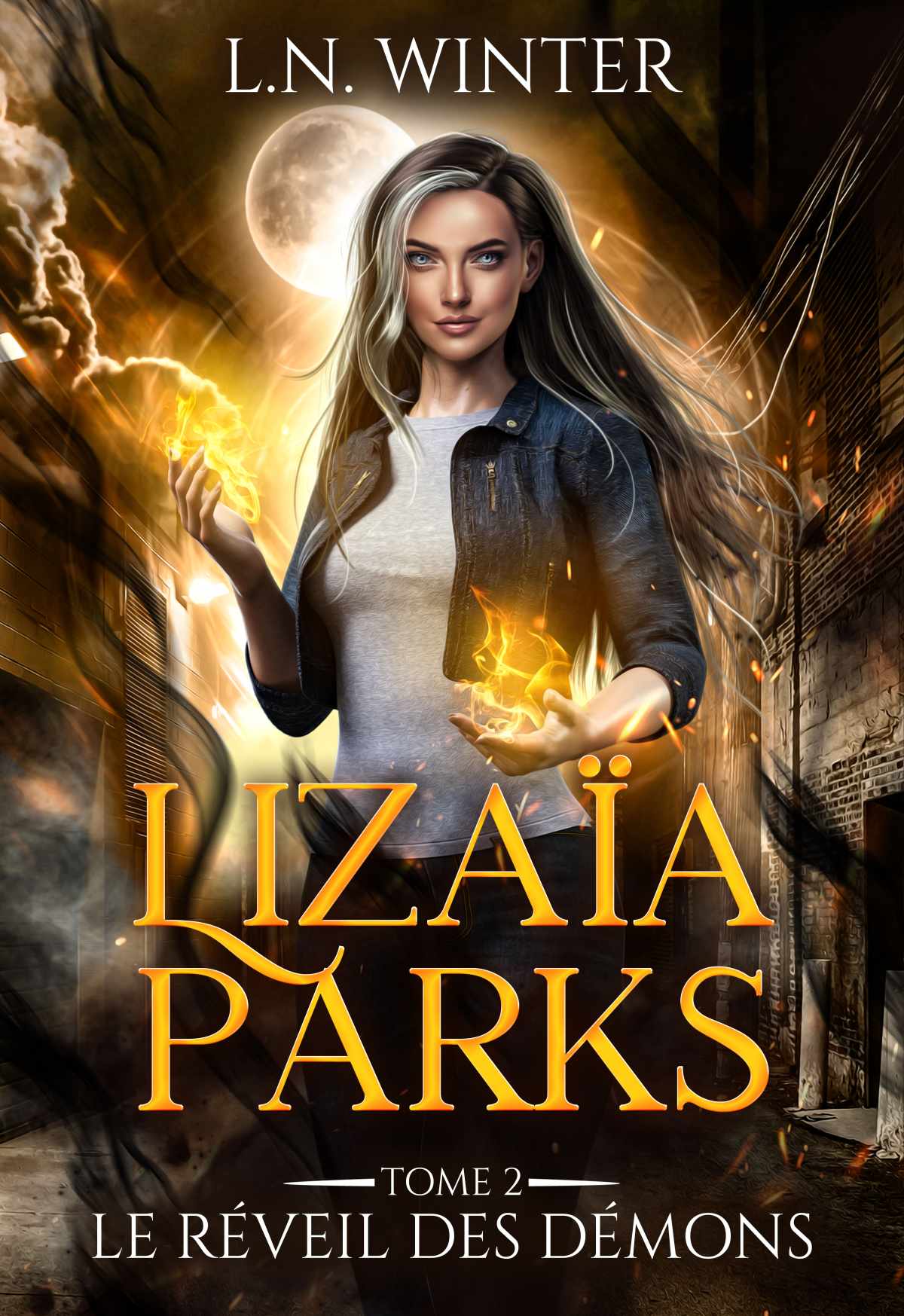 Lizaïa Parks – Tome II : Le réveil des démons de L.N. Winter
